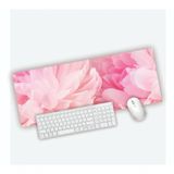 Mouse Pad Grande Gamer Petalas Rosas