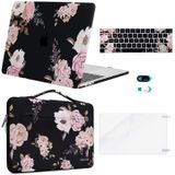 Mosiso Compatível Com Macbook Pro 13 Polegadas Case 2016-2020 Lançamento A2338 M1 A2289 A2251 A2159 A1989 A1706 A1708, Plástico Peony Hard Shell&amp,