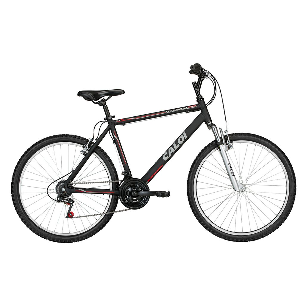 BICICLETA MOUNTAIN BIKE ARO 26 UNISSEX - VERMELHA