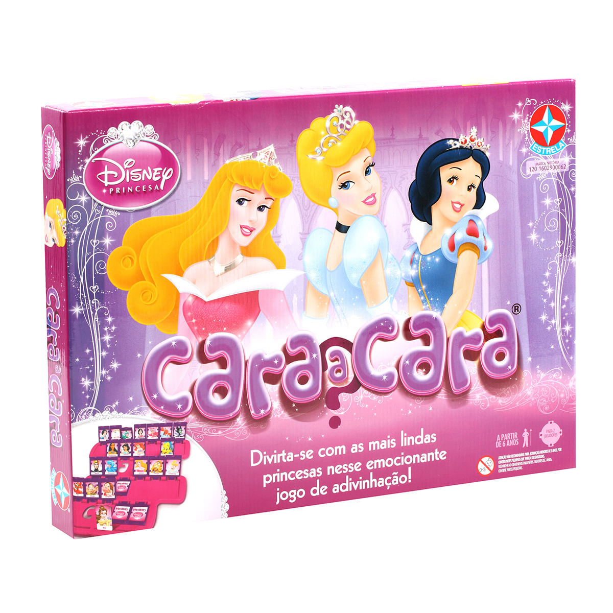 Jogo Cara A Cara Princesas Disney - Estrela - Carrefour - Carrefour