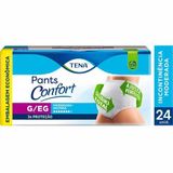 Fralda Geriátrica Tena Pants Confort G/xg Com 24 Unidades