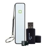 Kit Carregador Portátil e Cartão Micro SD 8GB Multilaser