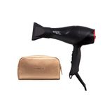 Secador de Cabelo Taiff Black Ion 2000W Preto 220V  com Necessaire