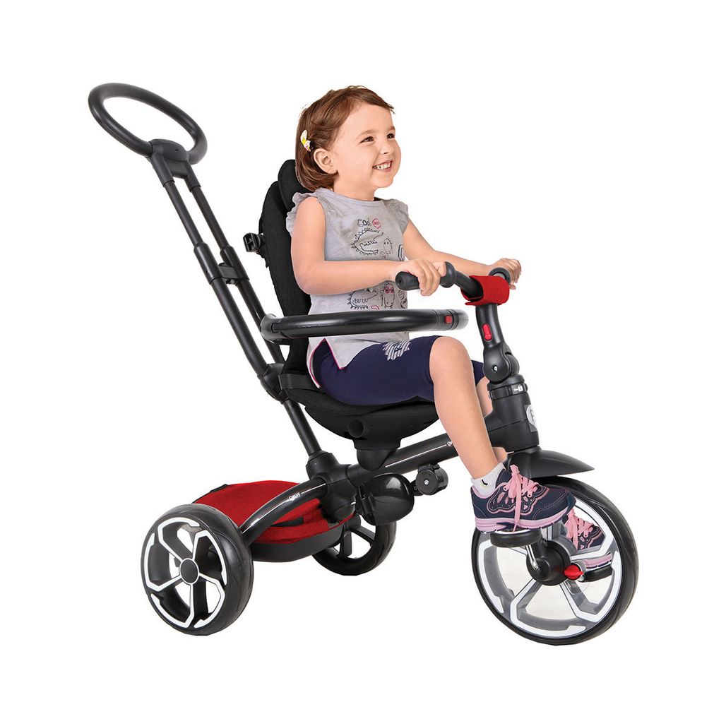 Triciclo Infantil com Empurrador Bandeirante Triciclo Smart Cinza