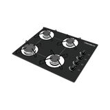 Cooktop 4 Bocas Chamalux GLP Preto 44 Bivolt