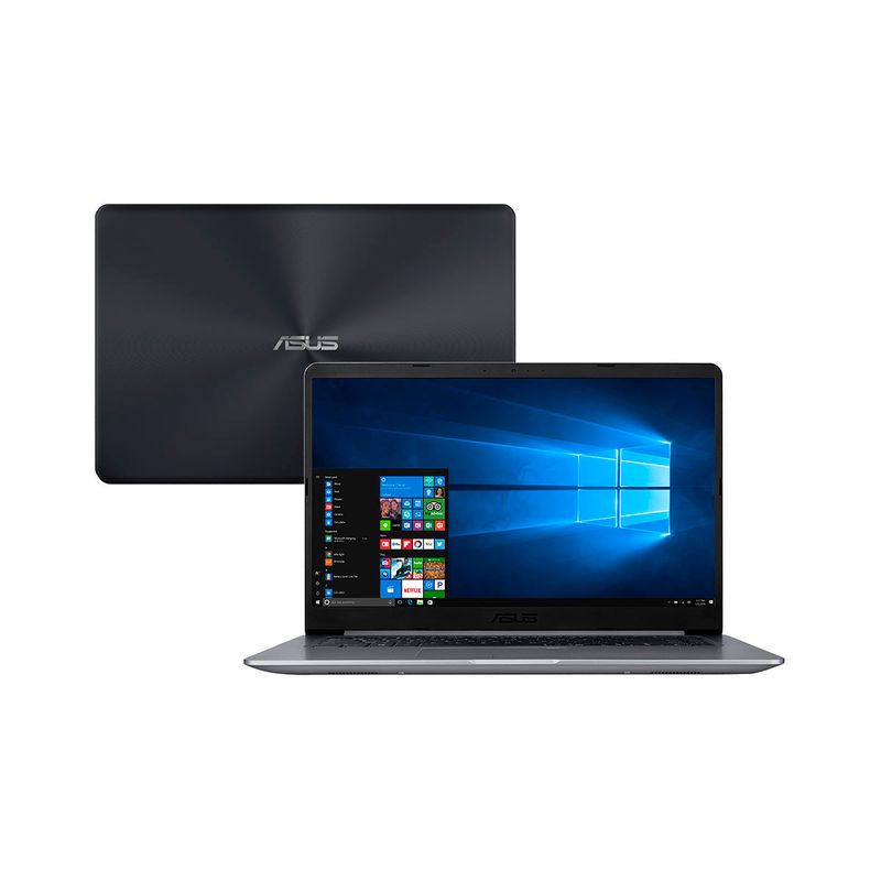 Notebook - Asus X510ua-br1272t I5-8250u 1.60ghz 4gb 1tb Padrão Intel Hd Graphics 620 Windows 10 Home Vivobook 15,6" Polegadas