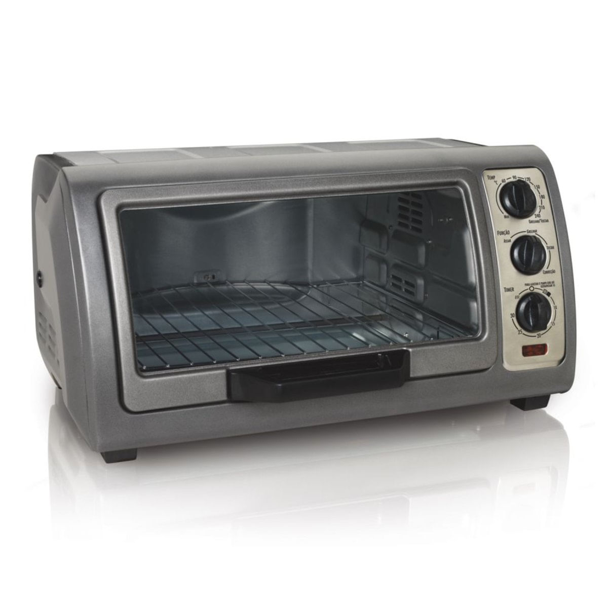 Forno Eletrico Hamilton Beach 31126 18 Litros Prata 110V Carrefour Carrefour