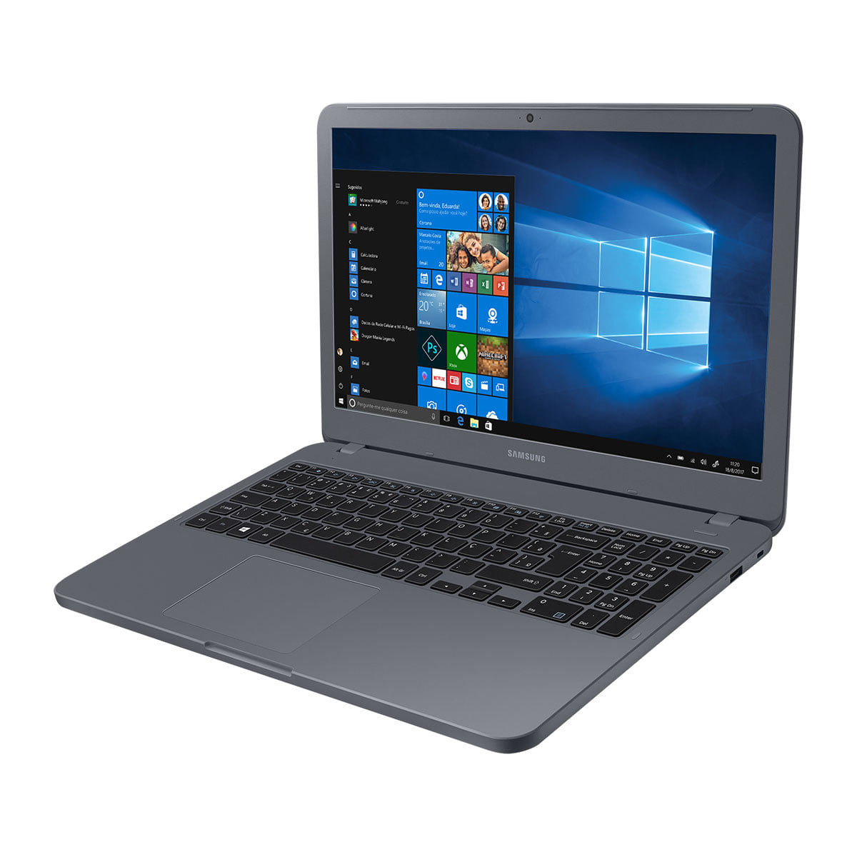 Notebook Samsung Intel Core I7 8gb 1tb Placa De Vídeo 2gb Windows 10 Tela 156 Np350xaa Xf3br 3921