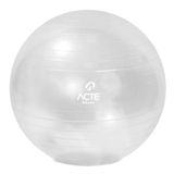 Bola De Pilates 65cm Com Bomba De Ar Gym Ball T9-t - Crystal - Acte Sports
