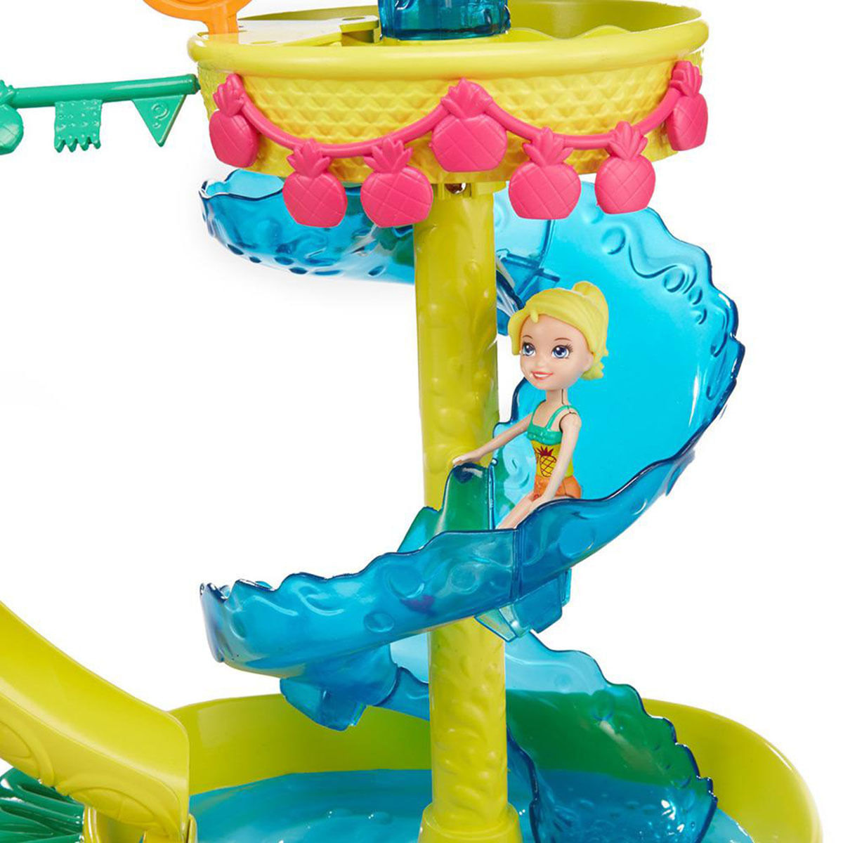 Polly Pocket Parque Aquático dos Abacaxis Mattel - Carrefour - Carrefour