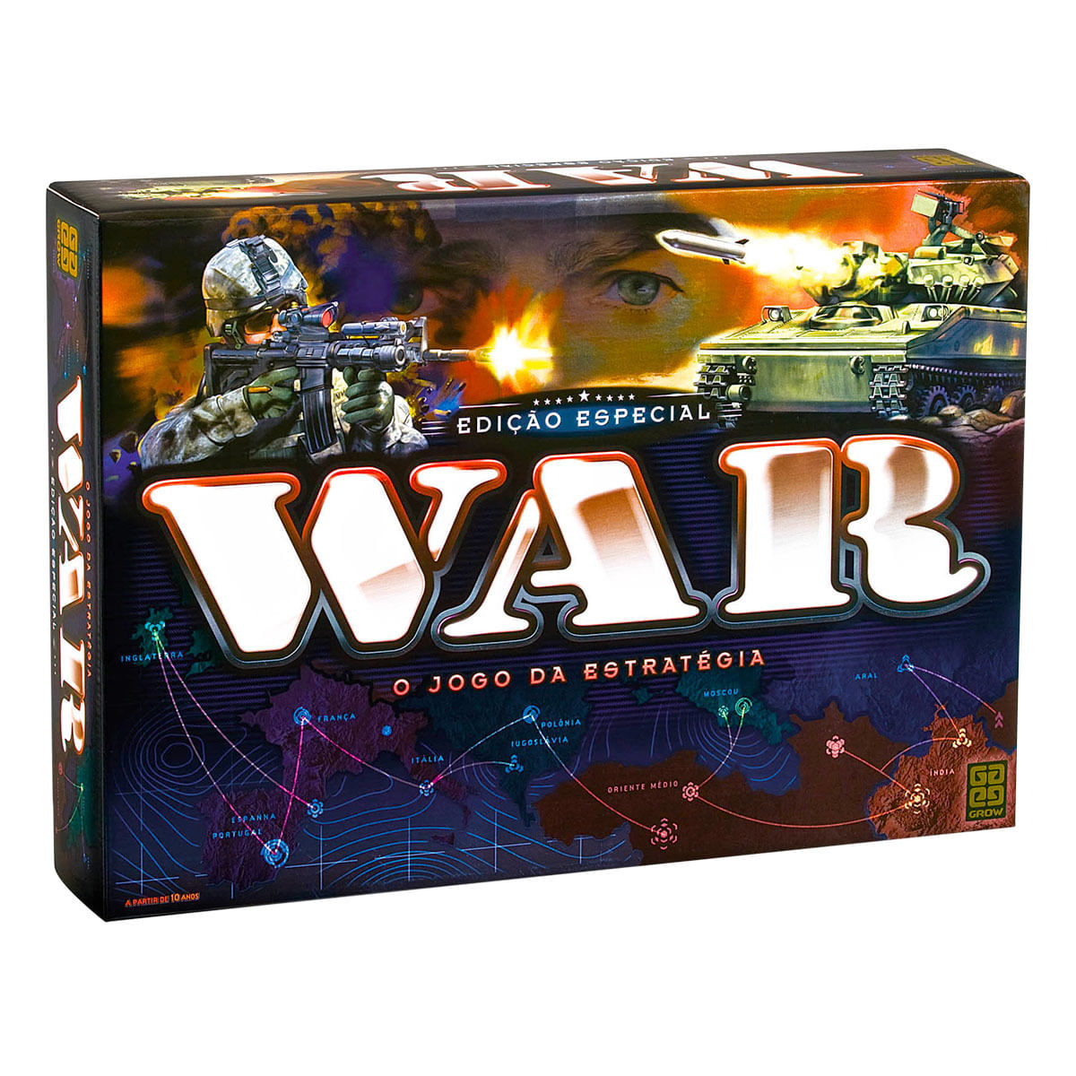Jogo War Edição Especial - Grow 1253 - Noy Brinquedos