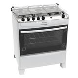 Fogão Atlas 5 Bocas Fastcook com Top Control e Queimadores Mega Chama - Branco