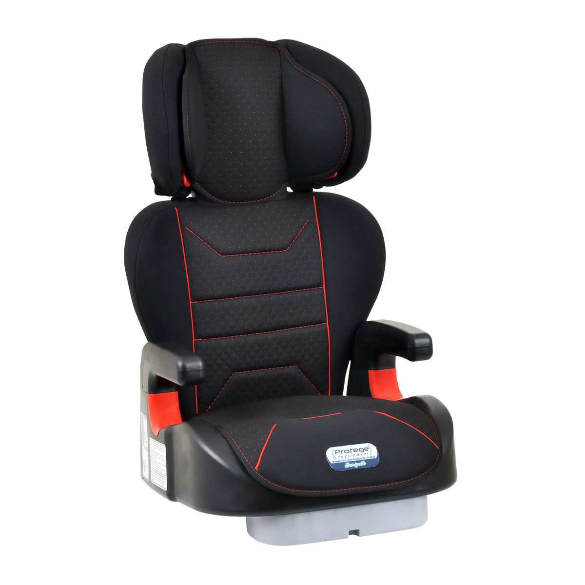 Cadeira para Auto Burigotto Protege IXAU3041PR92 Preto e Vermelho Suporta de 15 a 36 Kg