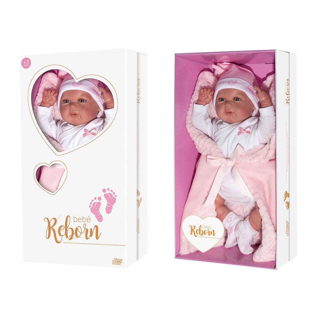 Baby Bebê Reborn - Frete Gratis - Forever Outlet