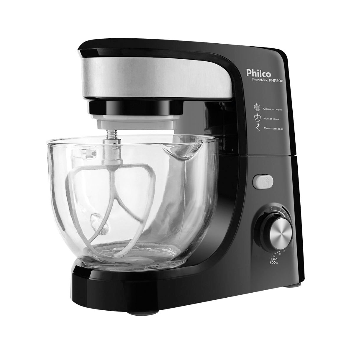 Batedeira Planetária Philco PHP500PG 11 Velocidades Preta 500W 220V é boa?