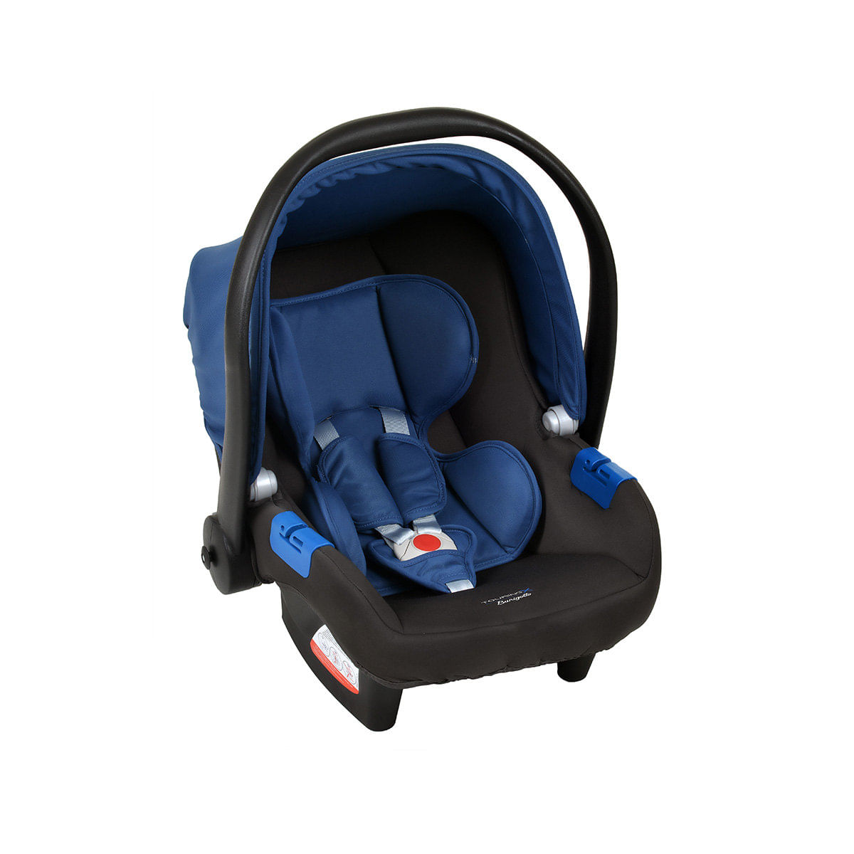 Bebê Conforto Burigotto Touring X Cinza/Azul Suporta de 0 a 13 Kg