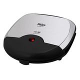 Mini Grill Philco 750W Preto e Inox