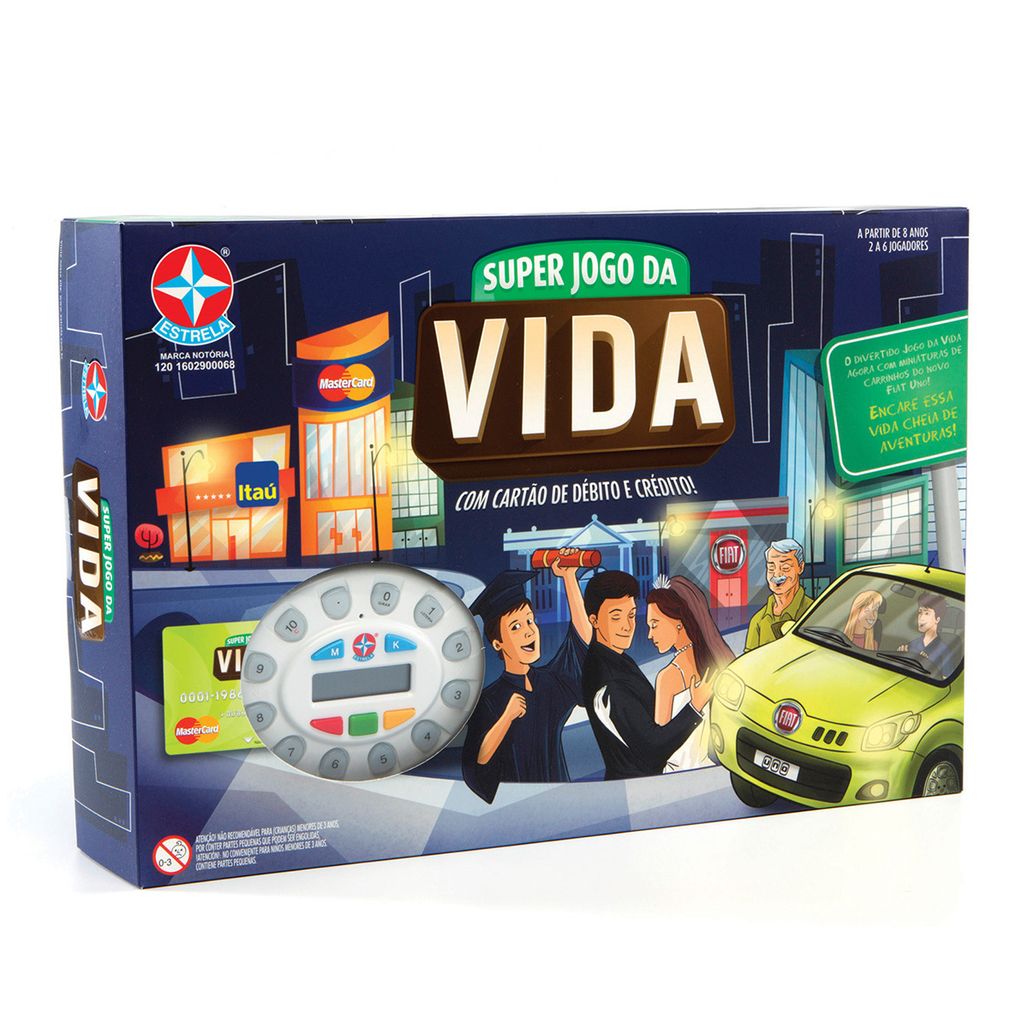 Jogo da Vida App  Brinquedos Estrela 