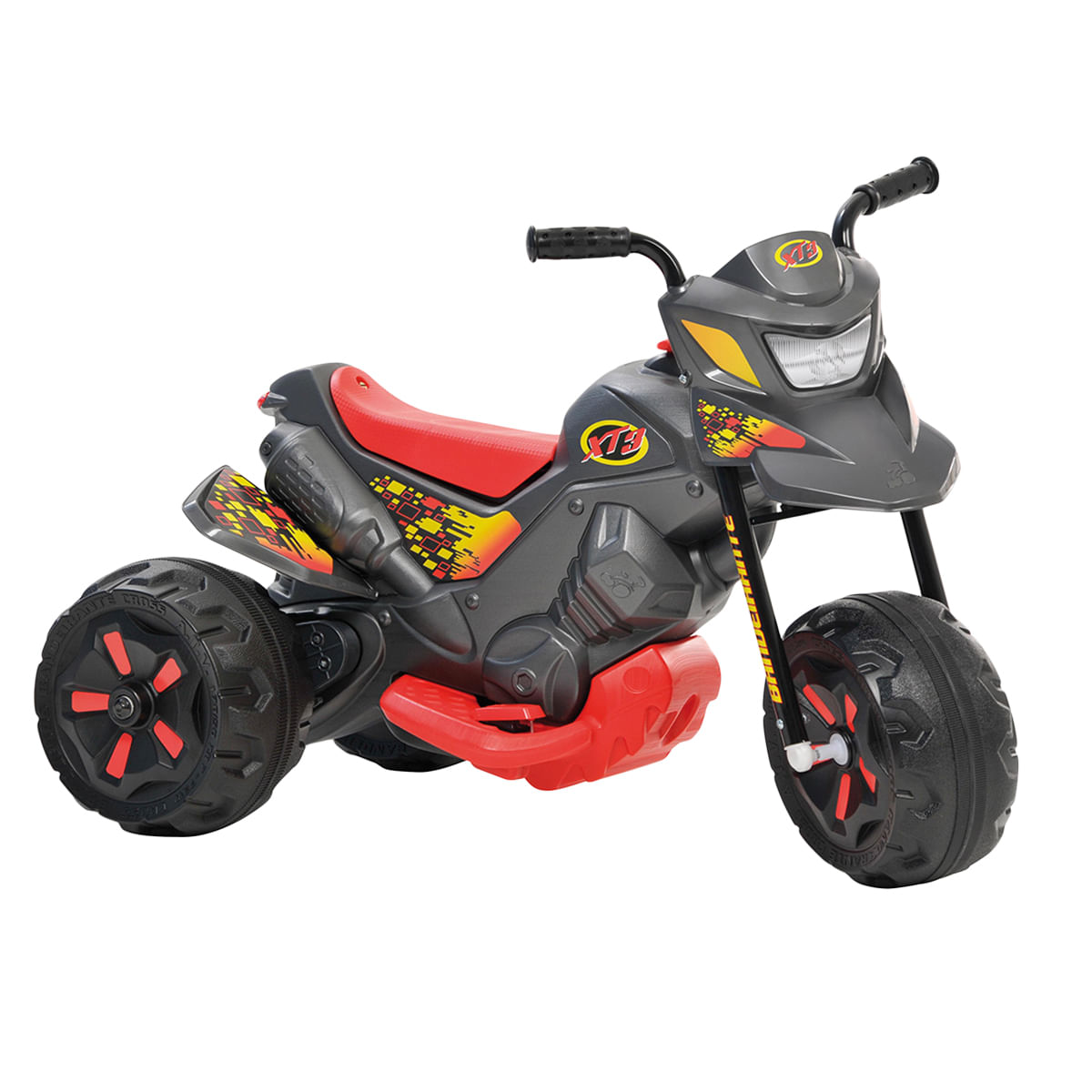 Moto Elétrica Infantil Bandeirante Gatinha Branca e Rosa 6V - Carrefour -  Carrefour