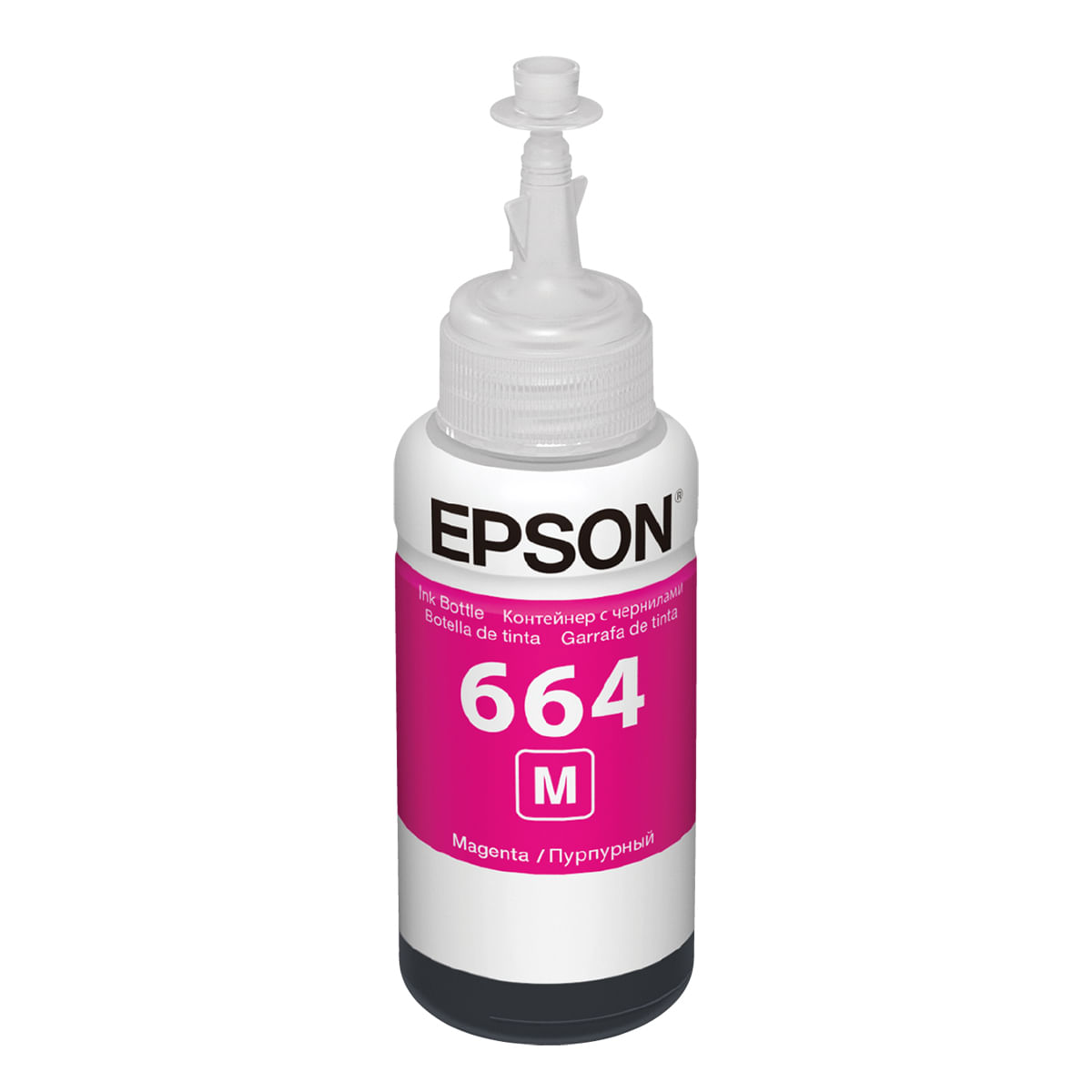 Cartucho de Tinta Epson T664320 Magenta Refil