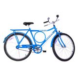 Bicicleta Monark Aro 26 - Barra Circular Fi Lazer Azul