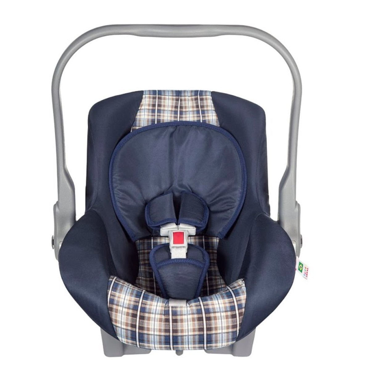 Faixa Baby - Xadrez Azul - Mini&Mini - Estilo e conforto para bebês e  crianças