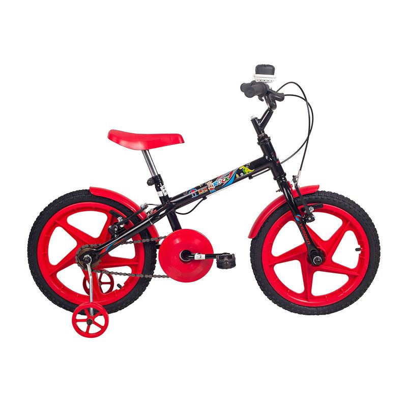 9985891_Bicicleta-Infantil-Aro-16-Verden-Bikes-Rock-Preta-e-Vermelho_1_Zoom