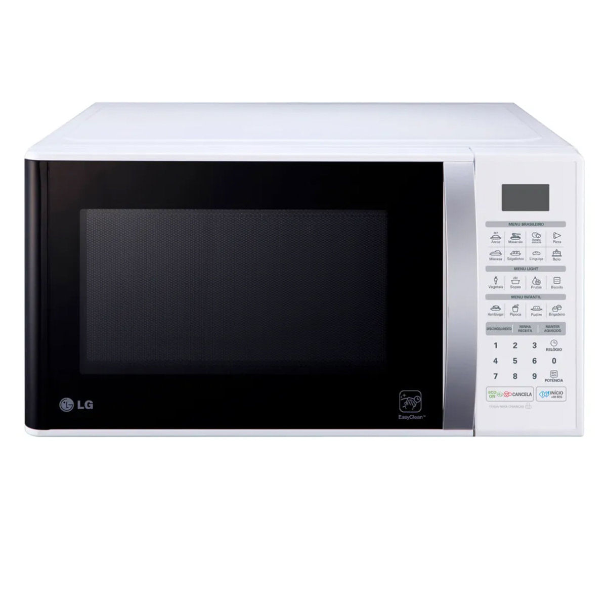 Menor preço em Micro-ondas LG EasyClean MS3052RA 30 Litros Branco 220V