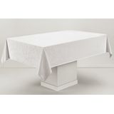 Toalha de Mesa Retangular Karsten Celebration Verissimo Branca 160x220