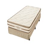 Cama Box para Solteiro com Colchão de Espuma D45 Americanflex Clinoflex Bambu 88 X 188 X 61 cm