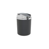 Lixeira Basculante Metallic 5L Utility Preto