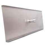 Tampa Para Fogão A Lenha Napoly 50x21cm Inox 430 Brilhante