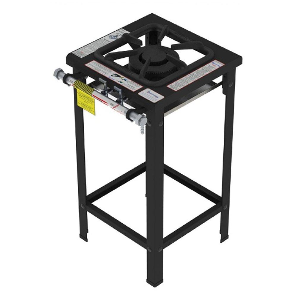 Fogão 1 Bocas Gastromaq Industrial Preto - Fg301ld Fogão 1 Bocas Gastromaq Industrial Preto - Fg301ld