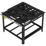 Fogão Industrial Gastromaq 4 Bocas Mistas Linha Centro Fg404cm