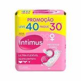 Protetor Diário Intimus Ultra Flexível - Abas - 40 Unidades