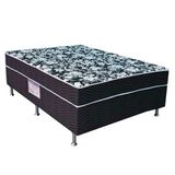 Cama Box Casal Ortobom Madeira + Espuma D-28 42 x 138 x 188cm Physical Conjugado Dream