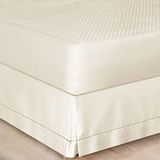 Saia Cama Casal King Box Palha