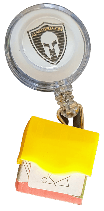 Porta Giz Sinuca Retratil Roller Clip - Ajas1980