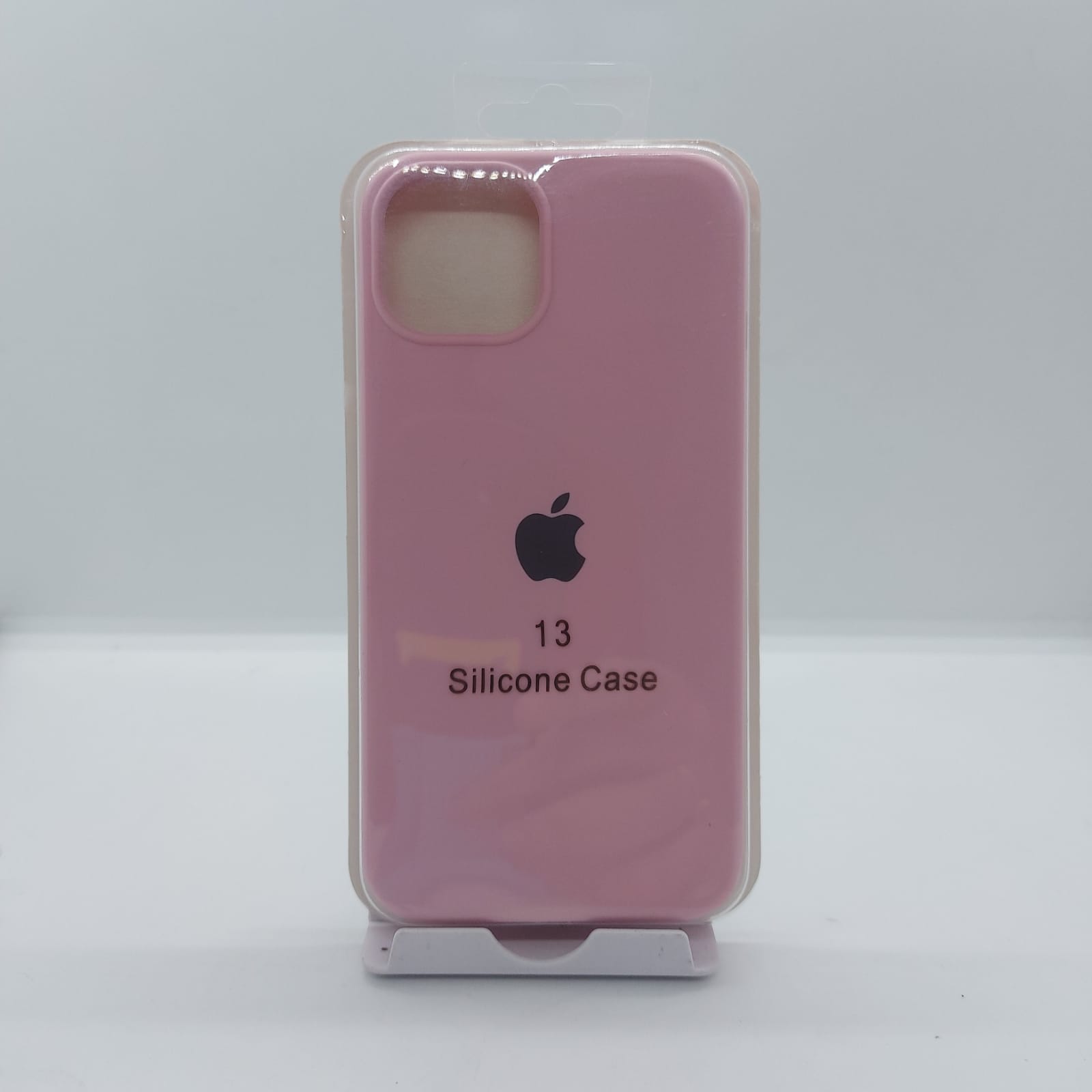 Capa Case De Silicone Com Interior Aveludado Premium Com Maçã - Fundo Fechado - Iphone 13 (alta Qualidade!)