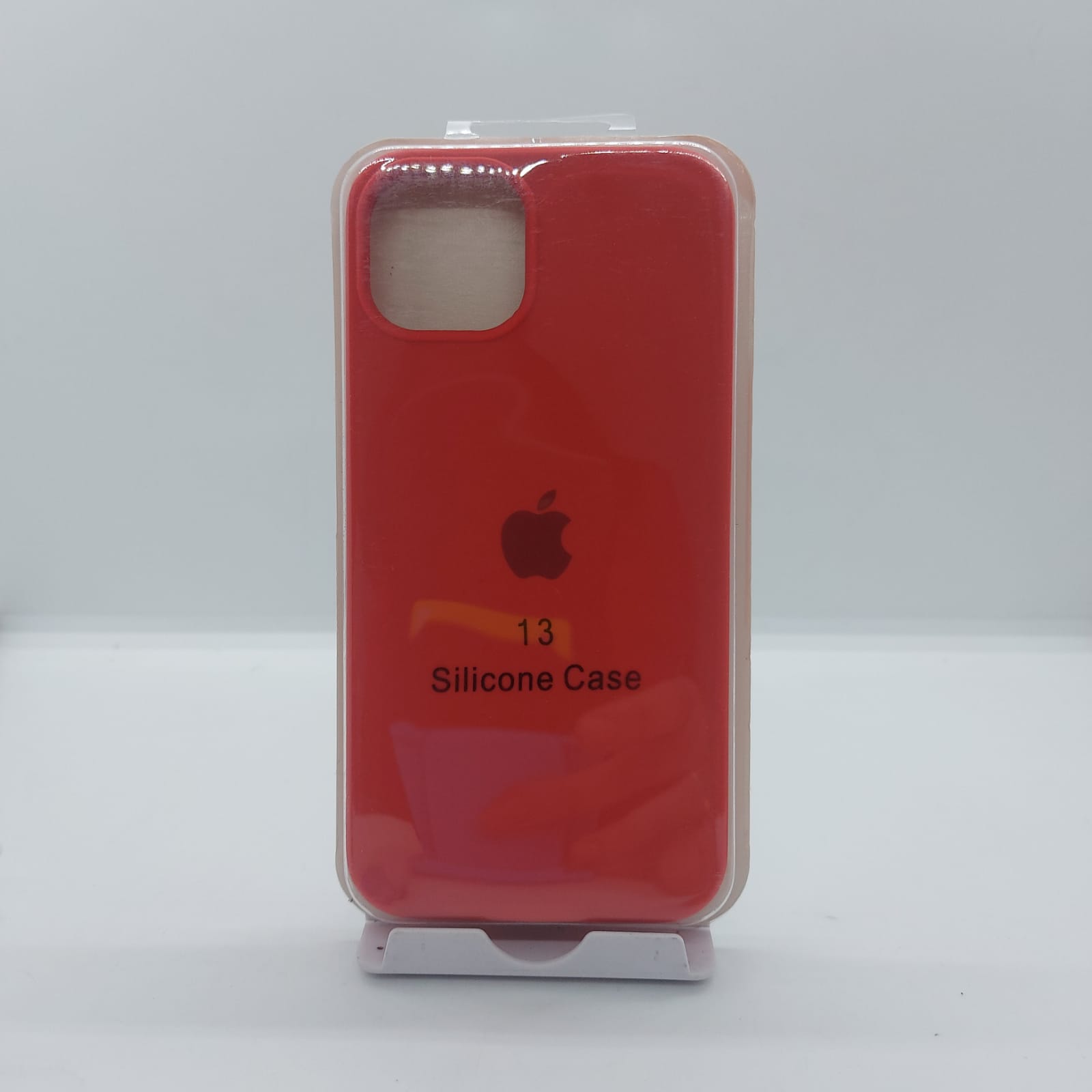 Capa Case De Silicone Com Interior Aveludado Premium Com Maçã - Fundo Fechado - Iphone 13 (alta Qualidade!)