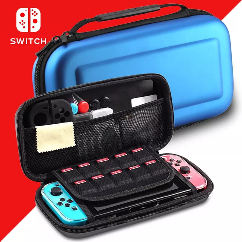 Case Nintendo Switch E Oled Bolsa Estojo Proteção Viagem