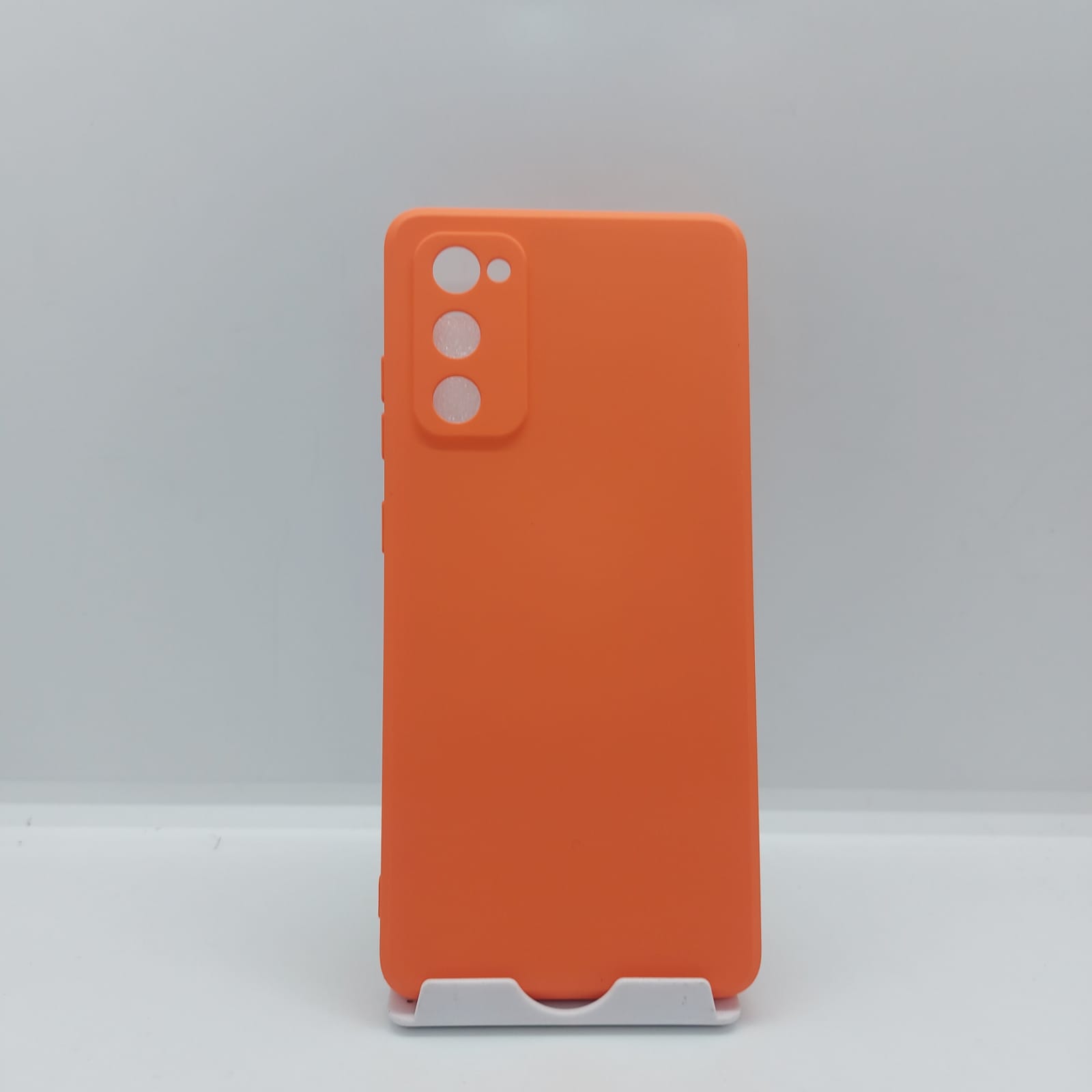 Capa De Silicone Com Interior Aveludado -  Sams S20 Fe (alta Qualidade!)