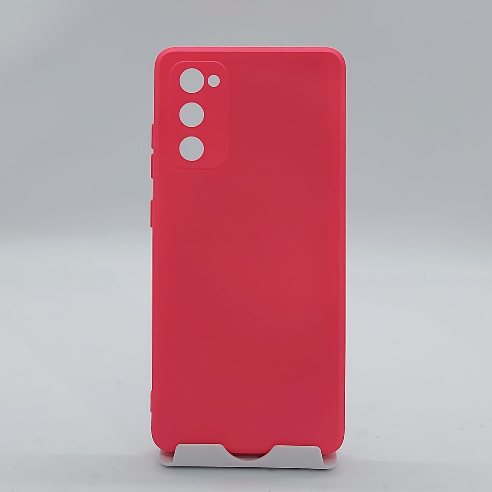 Capa De Silicone Com Interior Aveludado -  Sams S20 Fe (alta Qualidade!)