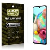 Kit Carregador Portátil 10K Tipo C Galaxy A51 + Capa Anti Impacto +Película Vidro - Armyshield