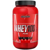 Whey Protein Concentrado 100% SUPER WHEY - IntegralMédica - 907grs - Morango