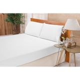 Jogo de Cama Casal King 3 Peças Elegance 180 Fios Branco