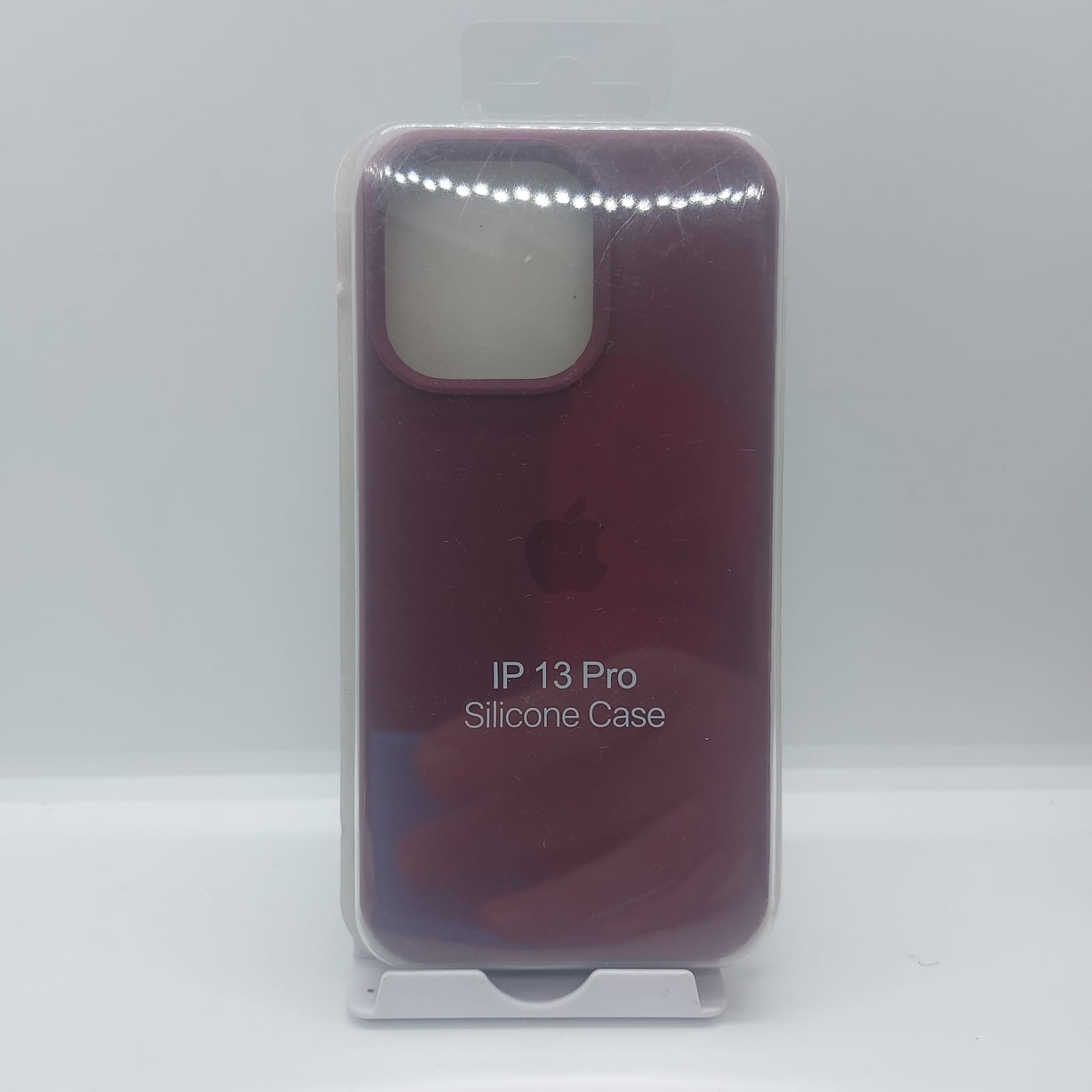 Capa Case De Silicone Com Interior Aveludado Premium Com Maçã - Fundo Fechado - Iphone 13 Pro (alta Qualidade!)