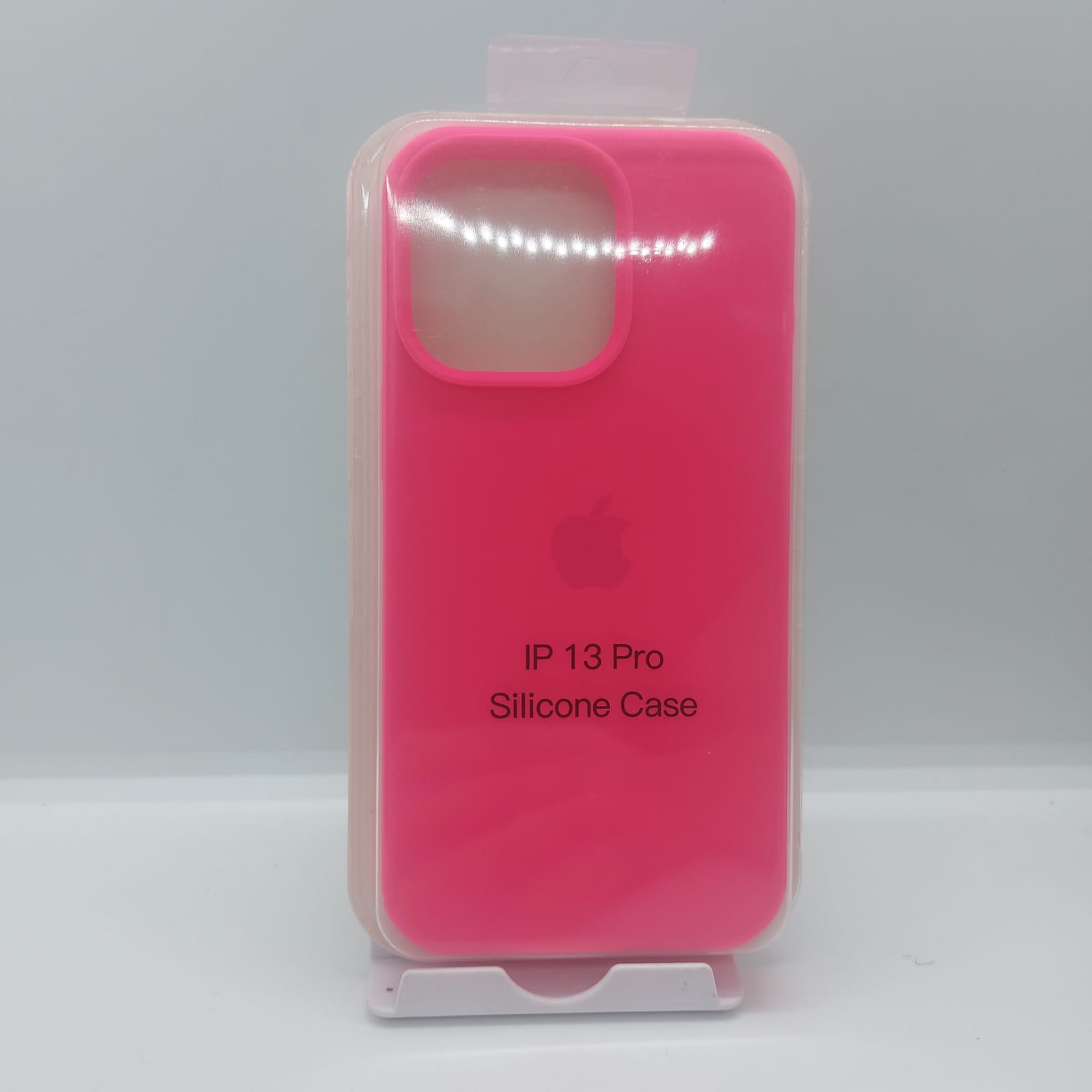 Capa Case De Silicone Com Interior Aveludado Premium Com Maçã - Fundo Fechado - Iphone 13 Pro (alta Qualidade!)