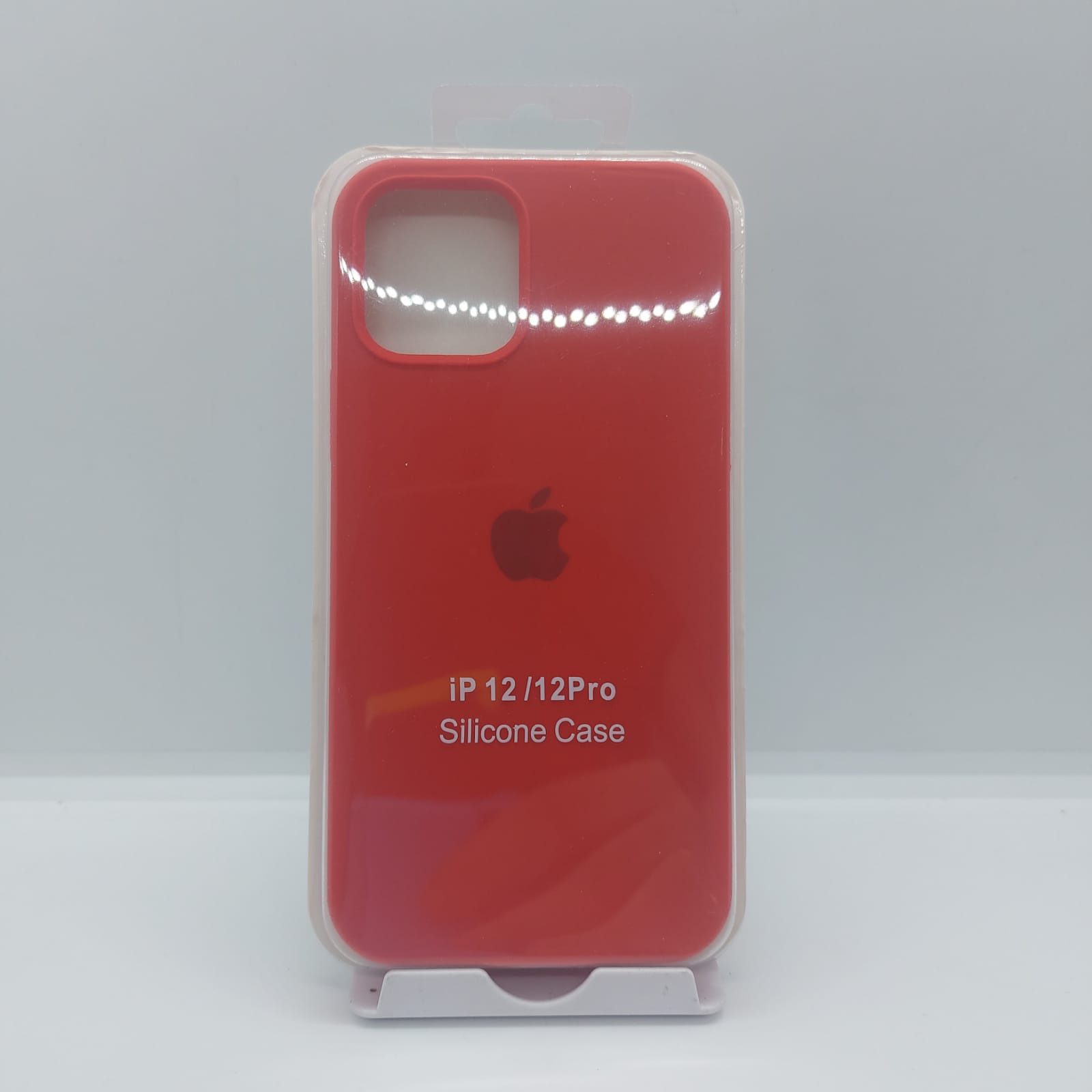 Capa Case De Silicone Com Interior Aveludado Premium Com Maçã Iphone 12 / Iphone 12 Pro - Fundo Fechado