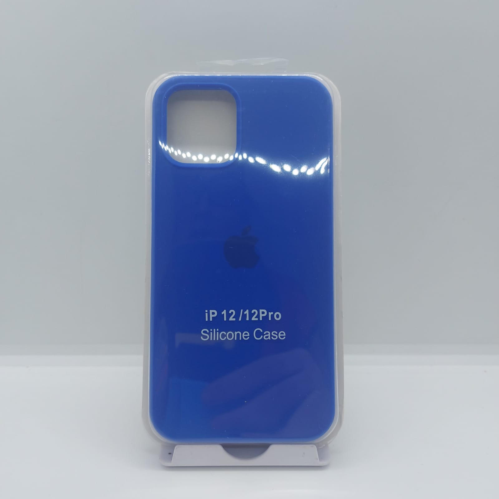 Capa Case De Silicone Com Interior Aveludado Premium Com Maçã Iphone 12 / Iphone 12 Pro - Fundo Fechado